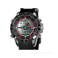 47 Mm Chronograph Mens Army Watches Black Dial , Japan Quartz Watches